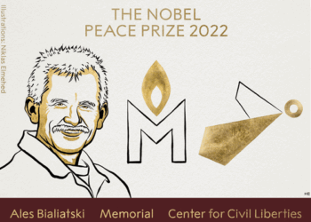 मानवाधिकार अधिवक्ता एलेस बियालियात्स्की (Ales Bialiatski) को नोबेल शांति पुरस्कार 2022 मिला
