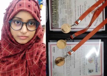 पिता चौराहों पर डाटा केबल, ईयरफोन बेचकर चलाते हैं परिवार का खर्च, बेटी ने जीते तीन गोल्ड मेडल