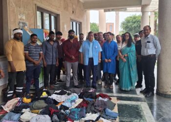 गौतम बुद्ध विश्वविद्यालय के समाज कार्य विभाग ने सफल दान अभियान चलाया।