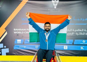 मुन्ना खालिद का जलवा: बहरीन पैरा बैडमिंटन में दो कांस्य पदक, दुनिया में दसवें स्थान पर पहुंचे।