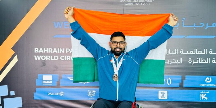 मुन्ना खालिद का जलवा: बहरीन पैरा बैडमिंटन में दो कांस्य पदक, दुनिया में दसवें स्थान पर पहुंचे।
