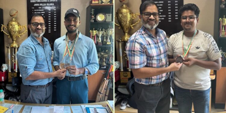 जामिया के शूटिंग प्लेयर्स ने किया 48वीं उत्तर प्रदेश राज्य शूटिंग चैंपियनशिप में शानदार प्रदर्शन।