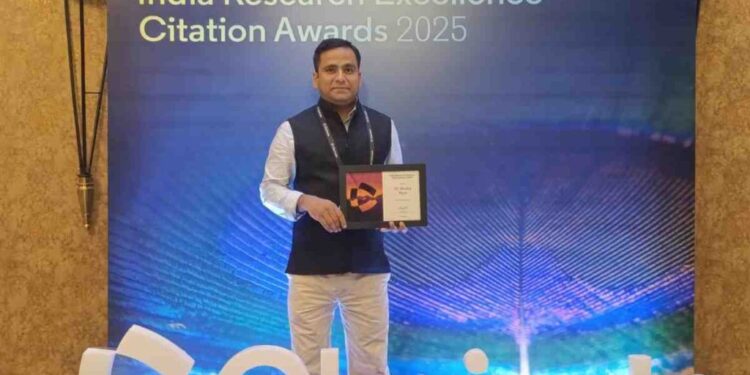 जामिया के डॉ. खालिद रजा को मिला बड़ा सम्मान, विश्वविद्यालय भी चमका।