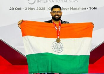 जामिया के पीएचडी स्कॉलर मुन्ना ख़ालिद ने इंडोनेशिया पैरा-बैडमिंटन इंटरनेशनल 2025 (लेवल-1) में जीता ब्रॉन्ज मेडल।