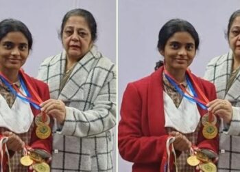 एएमयू की छात्रा Ilma Maqsood Ansari ने राज्य क्वान की डो चैंपियनशिप में स्वर्ण और रजत पदक जीते।